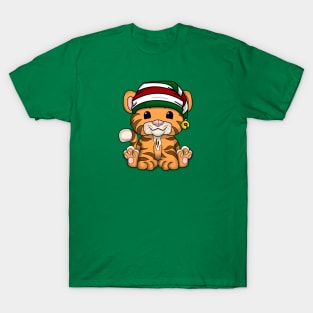 Christmas Tiger T-Shirt